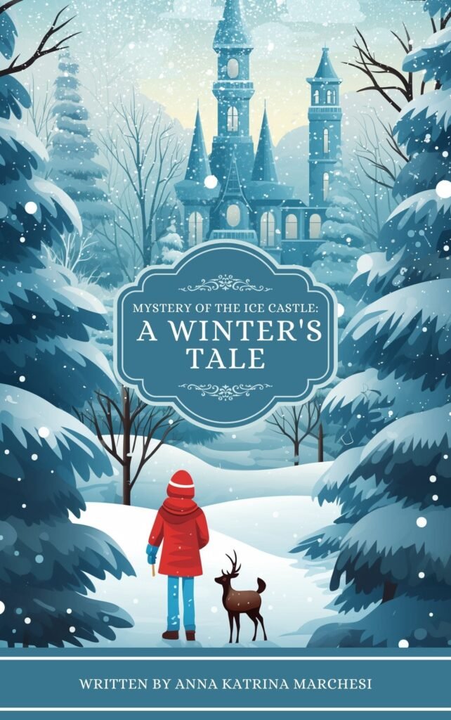 Blue-Classic-Illustrative-Winters-Tale-Book
